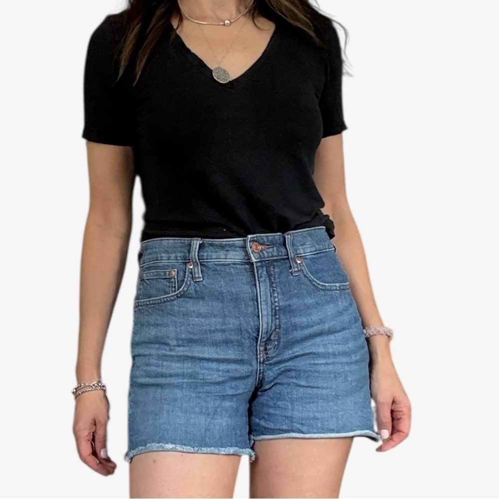 J. CREW High Rise Denim Short size 26